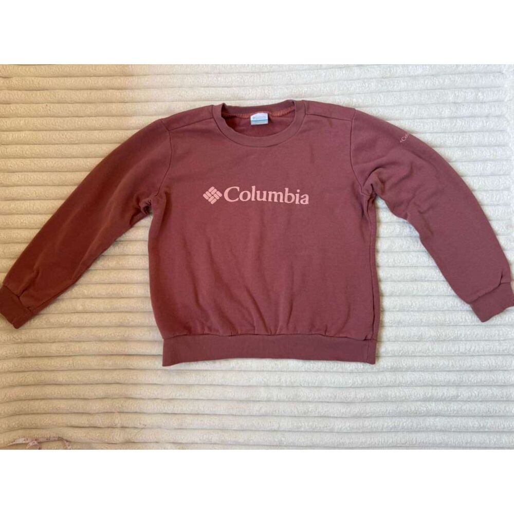 Columbia Sportswear Company Mauve Pink Crewneck Sweatshirt Size Large